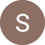 Circular brown avatar with a white letter S in the center.